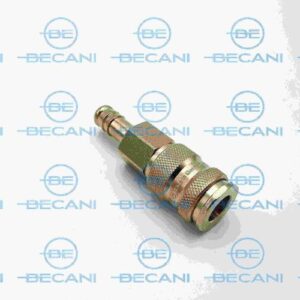 ENCHUFE CON ESPIGA ACANALADA DN7,4 ø10mm. PERFIL EUROPEO SERIE 25