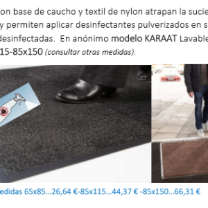 ALFOMBRA KARAAT MARRON 650×850 mm