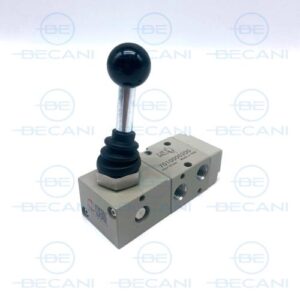 VALVULA SERIE 70 ACCIONAMIENTO MANUAL POR PALANCA LATERAL. 1/8″. 3/2 NC  – 7010000200