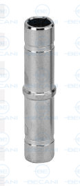 ESPIGA DOBLE TUBO ø13 mm