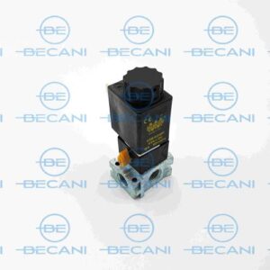 ELECTROVALVULA ACCTO. DIRECTO 22mm., MONTADA S/PLACA BASE, 24V D.C + CONECTOR