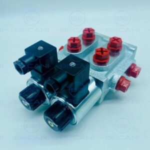 ELECTROVALVULA SELECTORA 8 VIAS 3/8 NG6 12 VDC