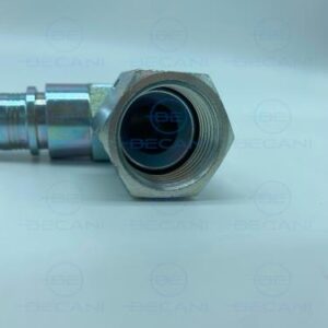 CODO 90 COMPACTO JIC 7/16″ P/MANGUERA 1/4″