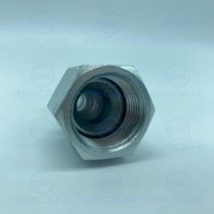 JIC FEM.74 CONE SEAT DOUB. EX. 1/4 9/16
