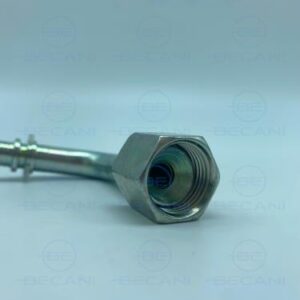 CODO 90 JIC 9/16″ S/LARGA P/MANGUERA 1/4″
