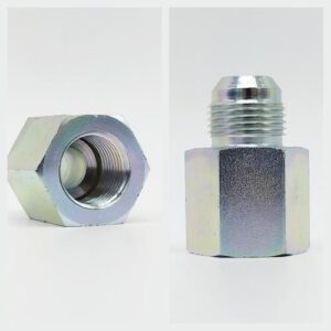 RACOR MACHO 9/16″ JIC HEMBRA 1/4″ BSP