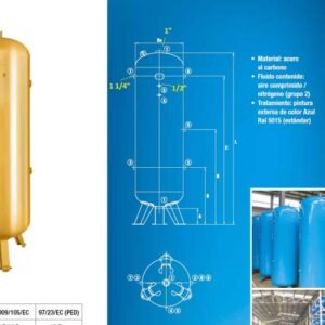 DEPÓSITO VERTICAL 200 LITROS (S/REF.: Z33VS06339) – Z33VES07866